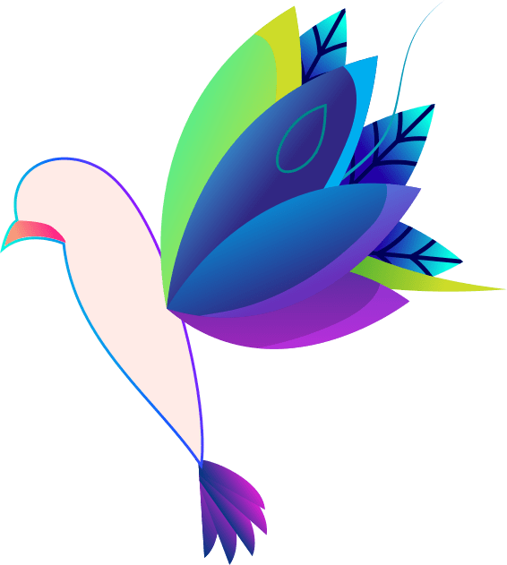 pluimpapaver logo bird4 flip